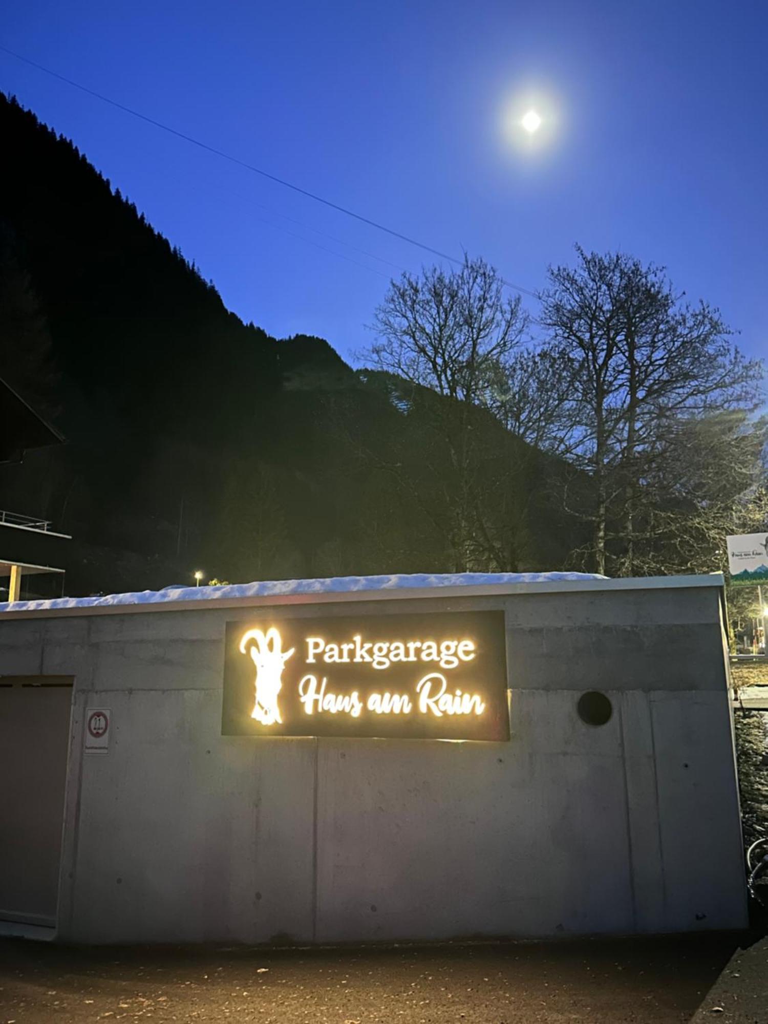 Haus Am Rain Bed & Breakfast Partenen Luaran gambar
