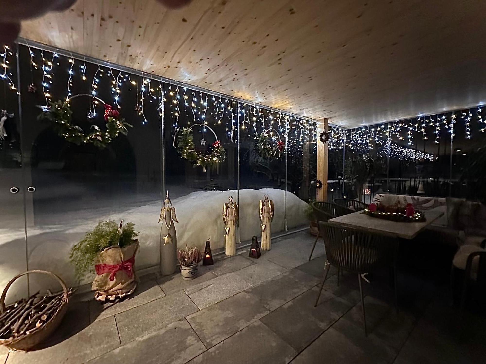 Haus Am Rain Bed & Breakfast Partenen Luaran gambar